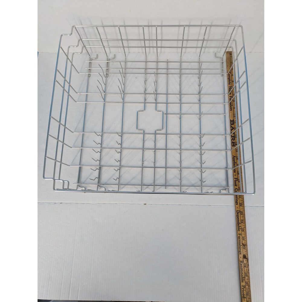 W10139223 Dishwasher Lower Rack 304 Stainless Steel 6 Wheels for 23" Dishwasher - Picture 11 of 13